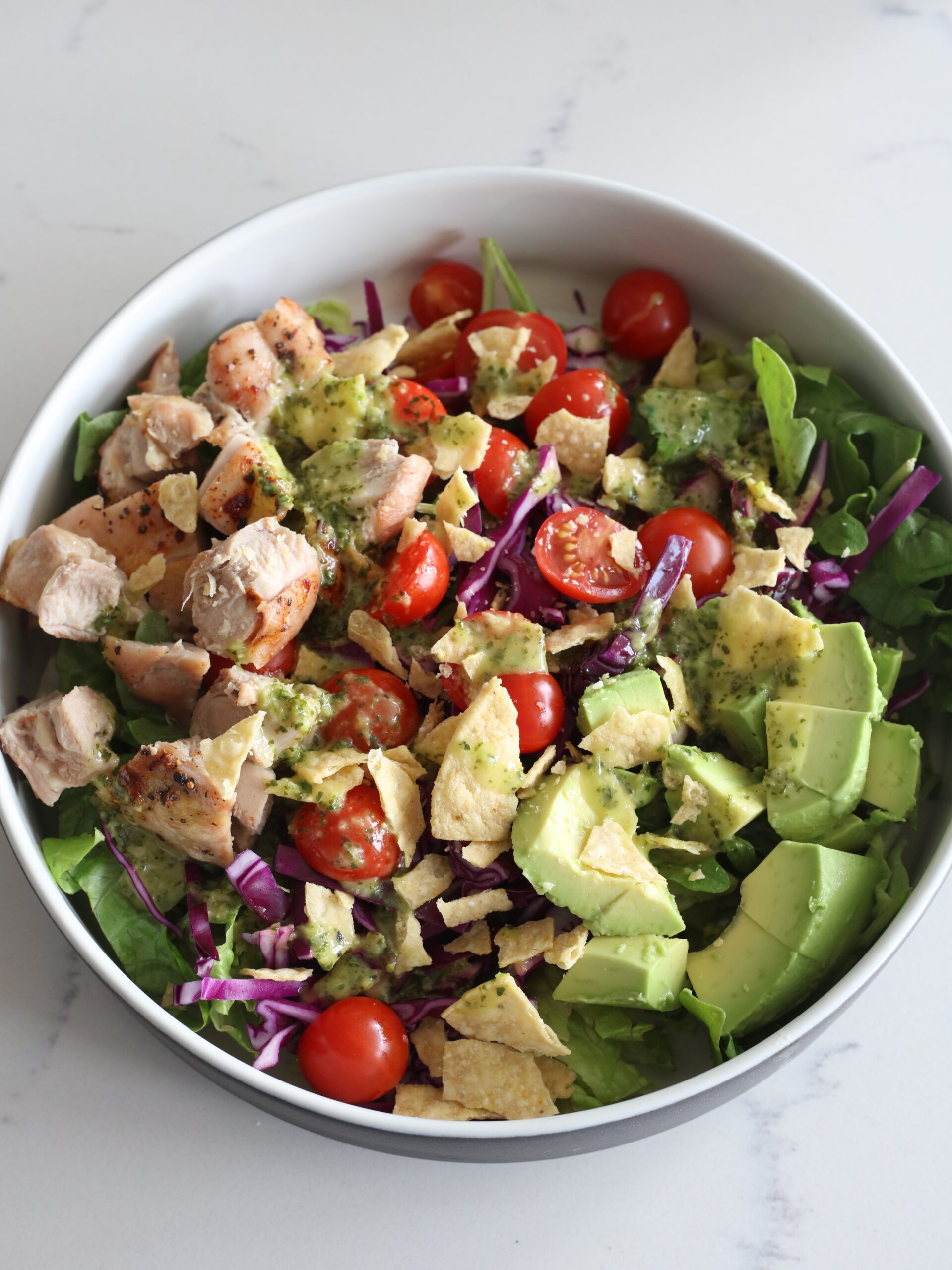 Sweetgreen Guacamole Greens Salad easy gourmet by jackie